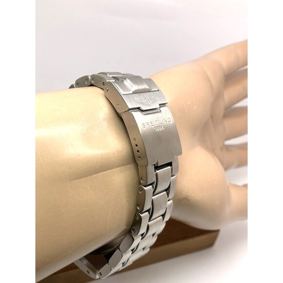 Breitling Men's Watch A39363 Hercules Swiss Automatic Chronograph Black Dial - Picture 10 of 14